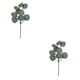 thumbnail image 2 of Hojas artificiales Naiovety Plantas Hoja Hogar Pared Decorativa Eucalipto 2Conjunto, 2 of 6