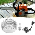 thumbnail image 4 of Greensen Flywheel Ignition Coil Spark Plug Kit,Flywheel Ignition Coil Spark Plug Kit Replacement Fit for MS180 170018017 Chainsaw Accessory,Flywheel Ignition Coil Spark Plug Replacement, 4 of 8