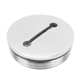thumbnail image 4 of Stainless Steel Boat Fuel Cap with Chain, Polished Marine Deck Fill Cap for Boats, Yachts, RVs, and Trailers, 4 of 7