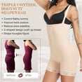 thumbnail image 5 of SHAPEVIVA Fajas Colombianas Postparto BBL Stage 2 Post Surgical Compression Garments for Women, 5 of 6