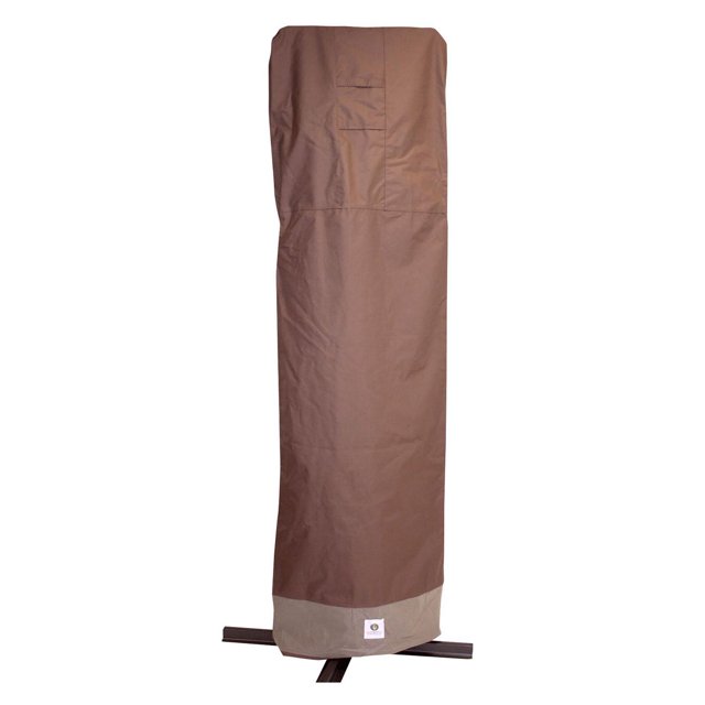 Duck Covers Ultimate 101 in. Patio Offset Umbrella Cover with Integrated Installation Pole