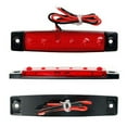 thumbnail image 2 of 8Pcs Red Green Boat Navigation LED Lights Stern Lights Boats Starboard Light 12V, 2 of 8