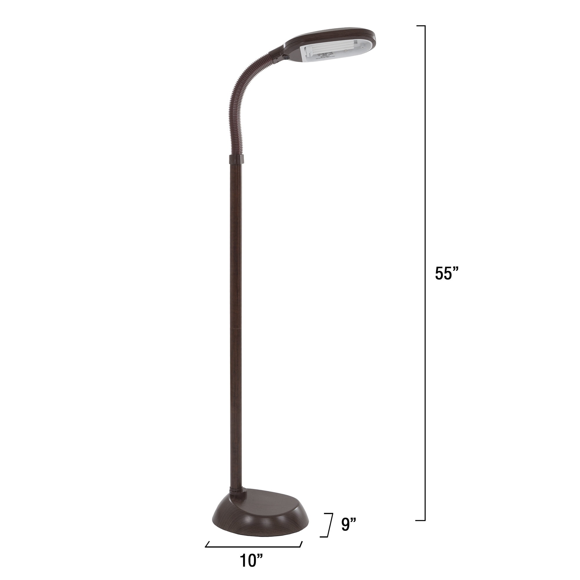 Natural Full Spectrum Sunlight Reading Floor Lamp By Lavish