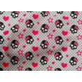 thumbnail image 4 of oneOone Cotton Poplin Pink Fabric Skull Sewing Craft Projects Fabric Prints By Yard 42 Inch Wide, 4 of 4