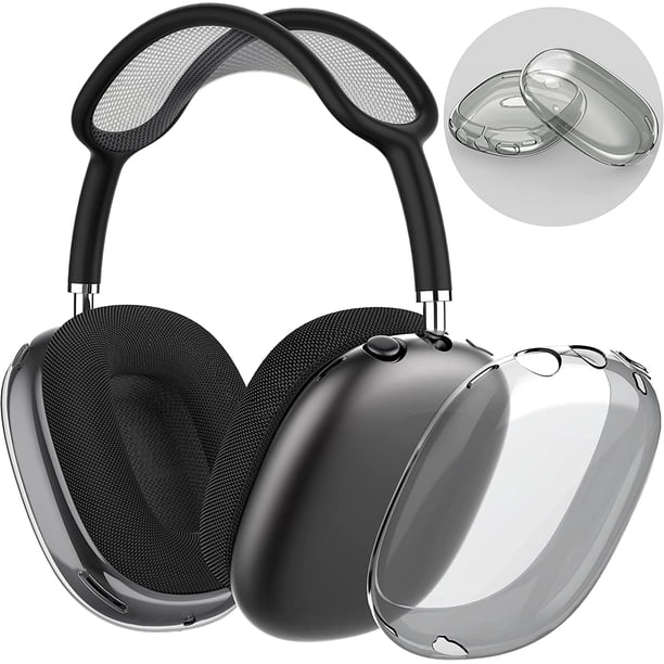 Clear Case for AirPods Max - Soft TPU - Fingerprint, Scratch and