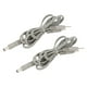 thumbnail image 4 of Cable de electrodo gris, 2 piezas, 4,9 pies, tipo pin, cable de cables tipo pin, conector de pin, cable TENS, materiales de la mejor calidad, 4 of 14