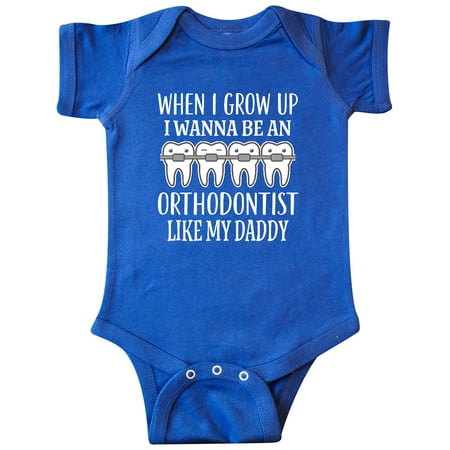 

Inktastic Future Orthodontist Like Daddy Gift Baby Boy or Baby Girl Bodysuit