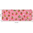 thumbnail image 7 of Strawberry Plants Fruit Flower Kitchen Rug Mat,Kitchen Runner Rugs Non Skid Washable,Decorative Kitchen Floor Mats for Kitchen,Sink,Laundry,17"x47.2", 7 of 7
