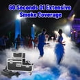 thumbnail image 3 of Low Lying Fog Machine, Fog Machine with DMX Remote Control Professional fog machine Water Based Fog Machine, Perfect for Wedding, Halloween, Party and Smoke Stage Effect (5000, Watts), 3 of 9