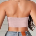 thumbnail image 4 of Strapless Bras for Women, Front Closure Seamless Non- Bra, Breathable Invisible Wireless Bandeau Bra with Convertible Straps for Everyday & Special Occasions, 4 of 7