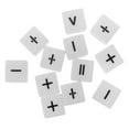thumbnail image 3 of MasteelfCA 12pcs Acrylic Games Dices Match Learning Aid Classroom Dices Accessories, 3 of 7