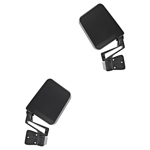 Par de Espejos Generica Wrangler 1987 A 2002 Jeep Negro