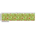 thumbnail image 3 of Ambesonne Christmas Fabric by the Yard Upholstery, Xmas, 1 Yard, Apple Green Red, 3 of 5