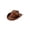 Coffee, variant on Western Cowboy Hat for Women and Men, Unisex Big Wide Brim Felt Hats for Cowboys and Cowgirls (Black)