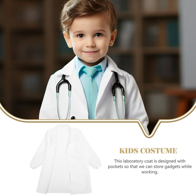 Childrens white lab coat best sale
