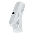 thumbnail image 2 of Ventilador de torre de escritorio, pequeño y recargable, con circulación de aire ajustable, refrigeración de bajo consumo, diseño portátil, marco de metal plegable, ideal para oficina y, 2 of 8