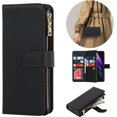 thumbnail image 2 of for Samsung Galaxy Z Fold 2 Crossbody Wallet Case with Card Holder,Stand Kickstand,Lanyard Strap,Magnetic Closure,RFID Blocking Flip Leather Wallet Casas for Women Ladies - Black, 2 of 8
