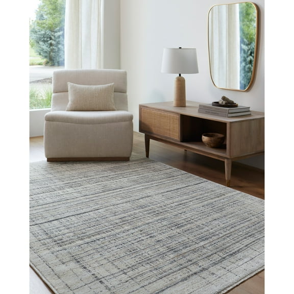 Artistic Wavers Rojin Area Rug, 5'3" x 7'7", Oatmeal/Light Blue
