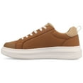 thumbnail image 3 of Journee Womens Meeya Casual Lace Up Sneakers, 3 of 10
