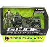 GI Joe The Rise of Cobra Tiger Claw ATV 3.75" Action Figure Vehicle