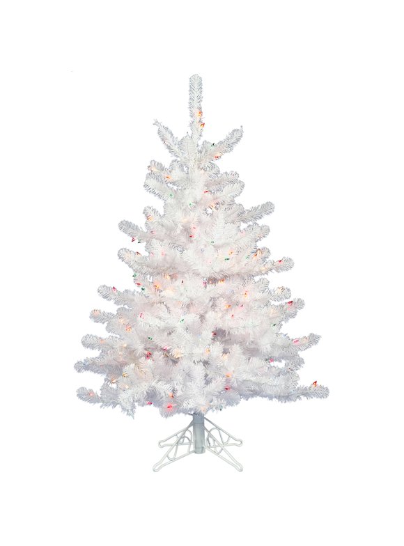 White Christmas Trees