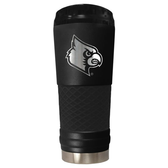 Black Louisville Cardinals Stealth Matte 24oz Tumbler