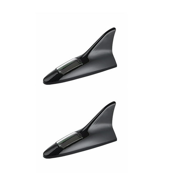 Fiudx Antena Solar para Coche, Luz Led Intermitente de Alto Brillo, Sistema de Carga Automática, Control Inteligente, Visibilidad Mejorada, Uso Universal En Vehículos, Diseño Resistente a La Intemper