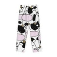 thumbnail image 4 of Disketp Cute Animal With Cow Men'S Pajama Pants - Ultra Soft Fleece Sleep And Lounge Pants (Size: S-Xxl), 4 of 9