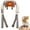 Beige, variant on Costway Neck Shoulder Massager with 2 Heating Levels & Adjustable Intensity Gray