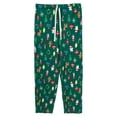 thumbnail image 5 of 2-Piece Baby Boys Green Holiday Family Pajamas, 5 of 11