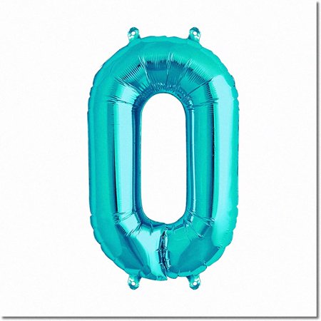 Jumbo Zero Balloon - 40 Inch Large Number Balloons for Birthday Party Decorations