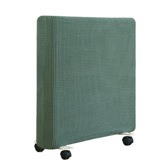 Elastic Fabric Cover Heater Cover Indoor Use Seasonal Storage Breathable Fabric Built-In Elastic Cord Physical Damage Protection