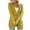 Yellow, variant on Azrian Deals Autumn And Winter Womens Solid Long Cardigan Outwear Buttons Tops Jacket Sweaters With Pocket Clearance
