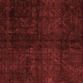 thumbnail image 1 of Ahgly Company Indoor Square Abstract Red Modern Area Rugs, 4' Square, 1 of 4