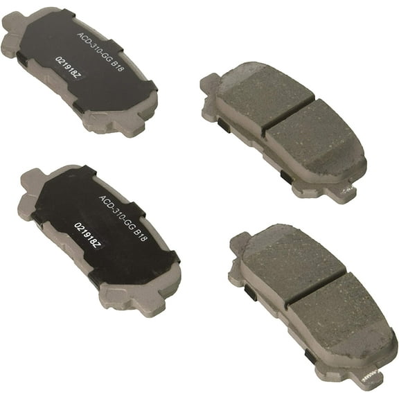 Disc Brake Pad Set Fits select: 2011-2017 HONDA ODYSSEY, 2009-2015 HONDA PILOT