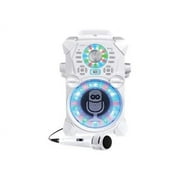 Singing Machine REMIX High-Def Digital Stand Alone Karaoke W/ Tablet Cradle & Mics, SDL485W, White