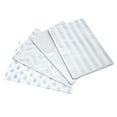 thumbnail image 3 of 40 Uds papel para envolver regalos ondas punto raya claro patrón plateado brillante papel respetuoso con el medio ambiente, 3 of 5