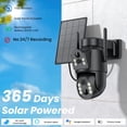 thumbnail image 5 of 6MP Solar Security Cameras Wireless Outdoor with Spotlight, 360° View Wireless Outdoor Camera with Rechargeable Battery, Auto Tracking Waterproof Human Detection, Color Night Vision, 2-Way Audio, 5 of 9