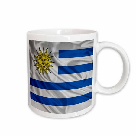 

3dRose Uruguay Flag Ceramic Mug 11-ounce