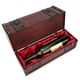 thumbnail image 5 of Caja de joyería de gran capacidad de madera Vintage de escritorio, caja contenedora para joyas, 5 of 8