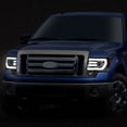 thumbnail image 4 of DNA Motoring For 09-14 Ford F150 LED DRL Smoked Amber Corner Projector Headlight Lamps Pair, 4 of 10