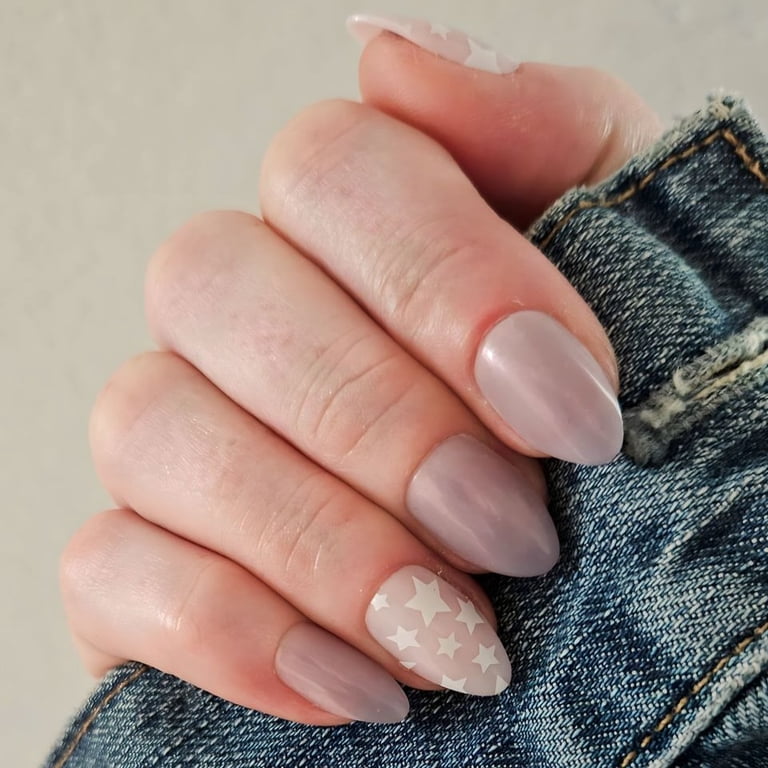 Olive & June Press-on Artificial Nails, Almond Medium, Mermaid