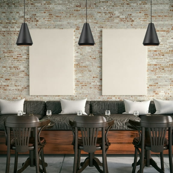 Harvey 1-Light Matte Black Pendant Lighting