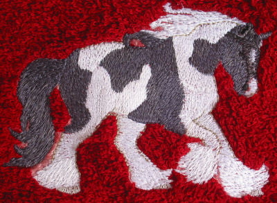 Diamond weave soft microfibre Horse Towel pack of 5 Unique Design 2 colours 