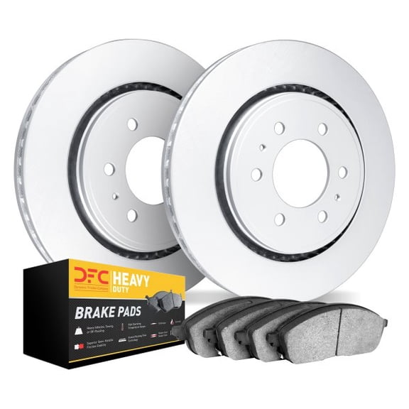 Plain Rear Brake Kit with Heavy Duty Brake Pads for Ford F-150 2015-2017 4202-99200