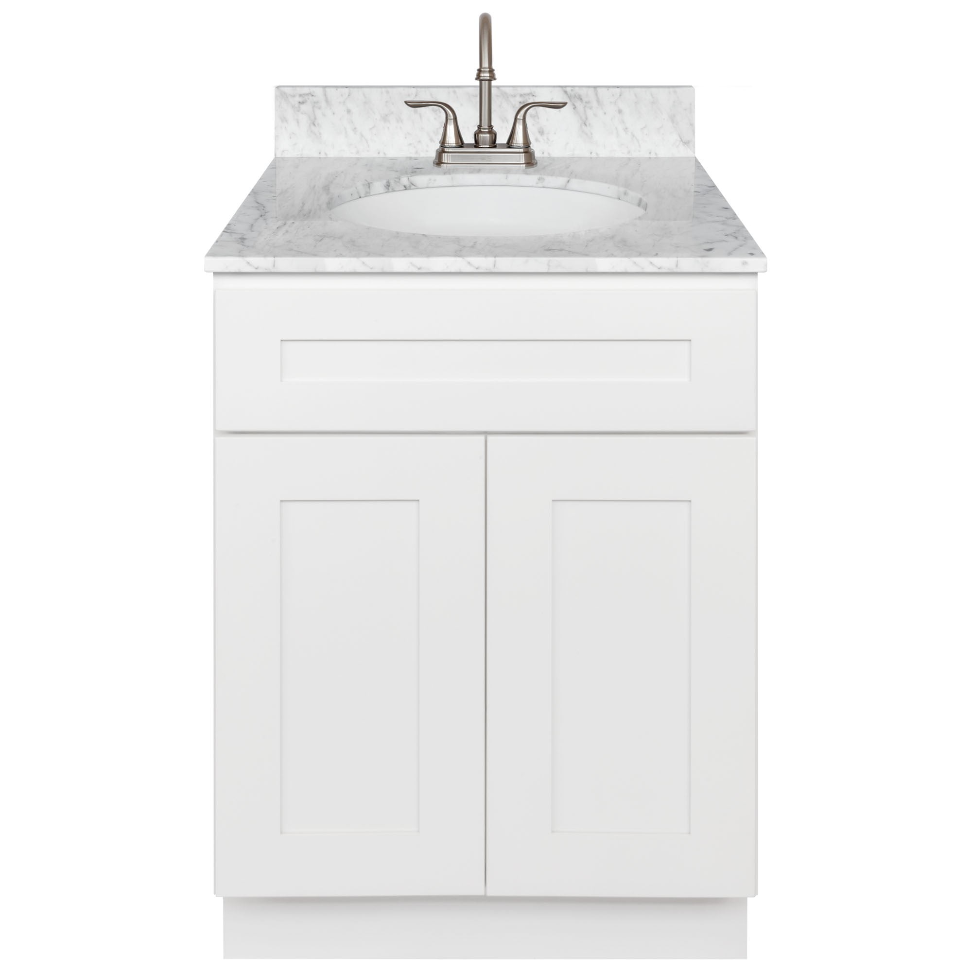 White Bathroom Vanity 24 White Bathroom Vanity 24