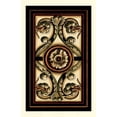 thumbnail image 2 of Vision Studio 13x18 Gold Ornate Wood Framed with Double Matting Museum Art Print Titled - Panel Motifs II, 2 of 4