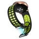 thumbnail image 4 of 26-27 Silicone Watch Band For Garmin Forerunner 265 Honor Watch Gs 3i , 22mm Dual-color Magnetic Strap With Black Folding Buckle - Midnight Blue+black, 4 of 5