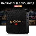 thumbnail image 4 of MX10 Pro TV Box 4GB+32GB Android 9.0 H6 Quad Core 6K Set Top Box (EE. UU.), 4 of 9