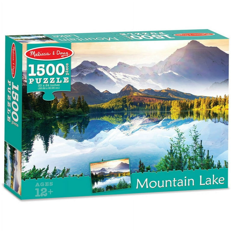 Blue Lake, 1500 Piece Jigsaw Puzzle